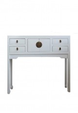 Ronna Chinese Console Hall Table W93cm - Black or White Ronna Chinese Console Hall Table W93cm - Black or White